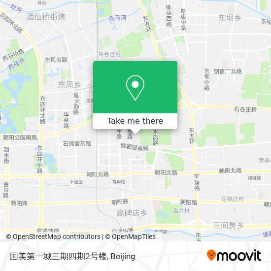 国美第一城三期四期2号楼 map
