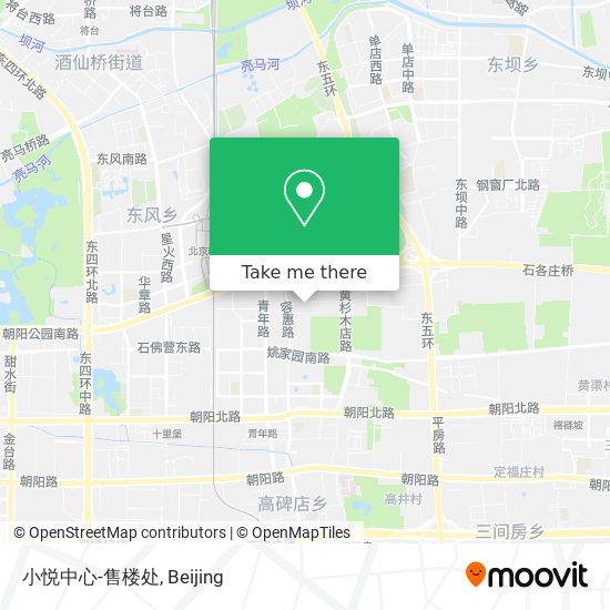 小悦中心-售楼处 map