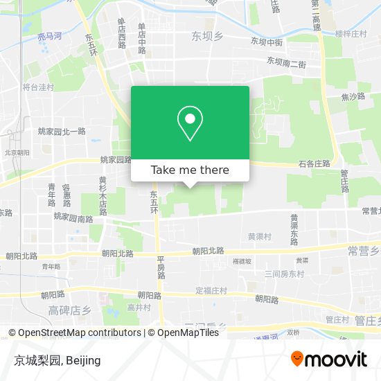 京城梨园 map