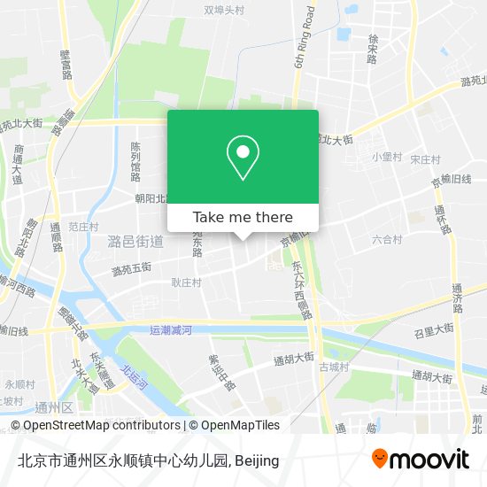 北京市通州区永顺镇中心幼儿园 map