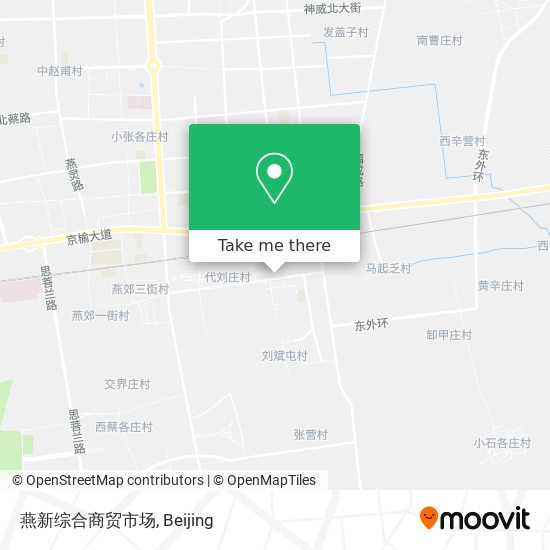 燕新综合商贸市场 map