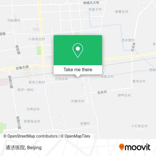 通济医院 map