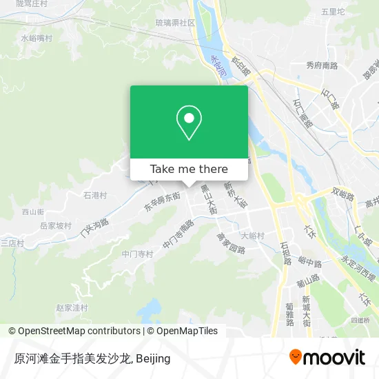 原河滩金手指美发沙龙 map