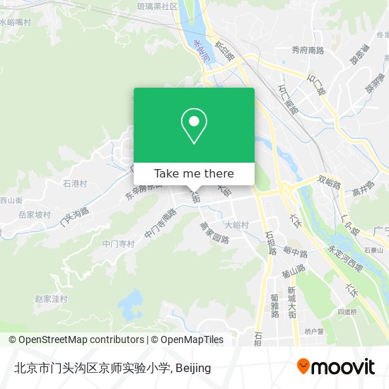 北京市门头沟区京师实验小学 map
