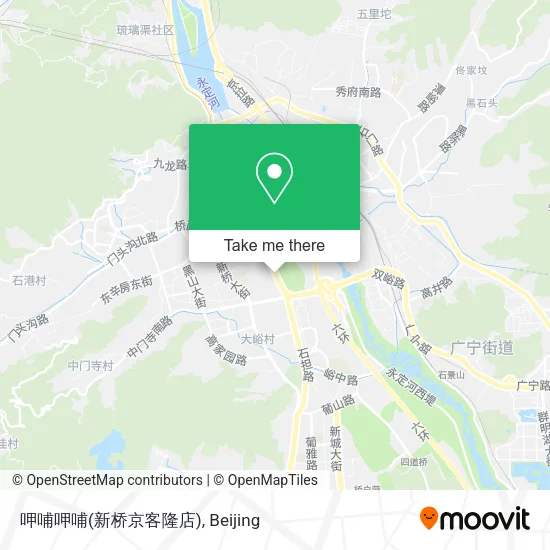 呷哺呷哺(新桥京客隆店) map
