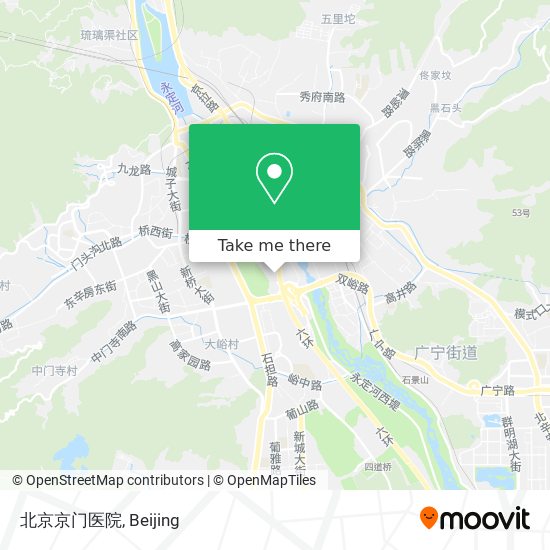 北京京门医院 map