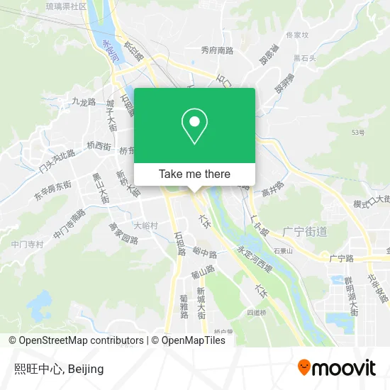 熙旺中心 map
