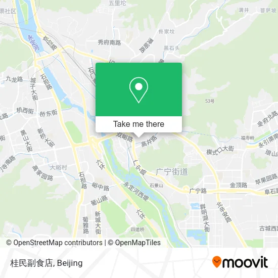 桂民副食店 map