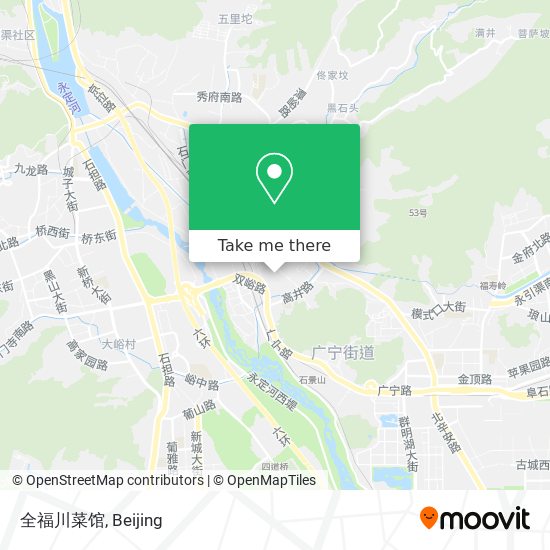 全福川菜馆 map