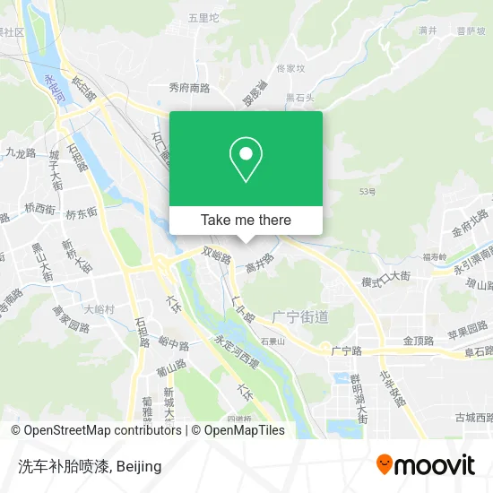 洗车补胎喷漆 map