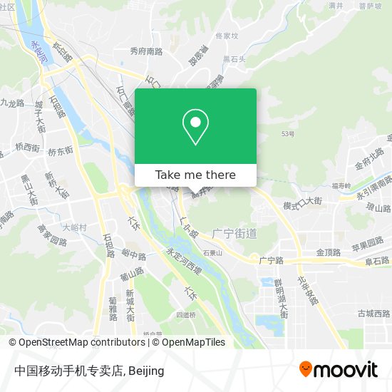 中国移动手机专卖店 map