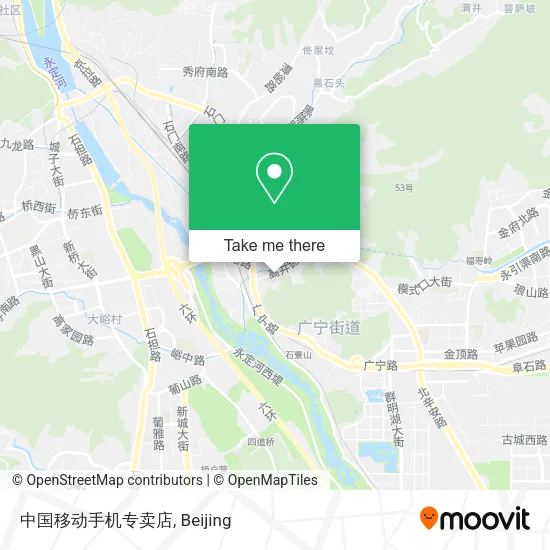 中国移动手机专卖店 map