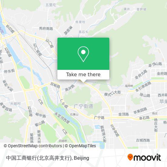 中国工商银行(北京高井支行) map