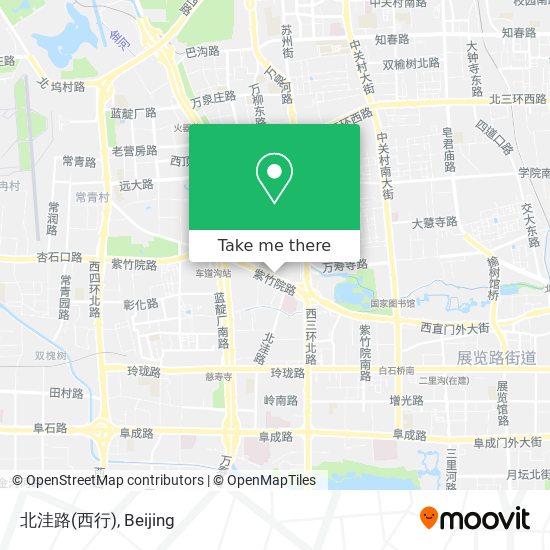 北洼路(西行) map