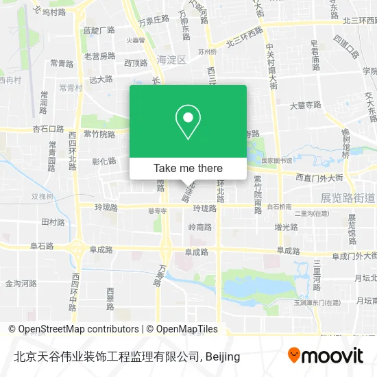 北京天谷伟业装饰工程监理有限公司 map