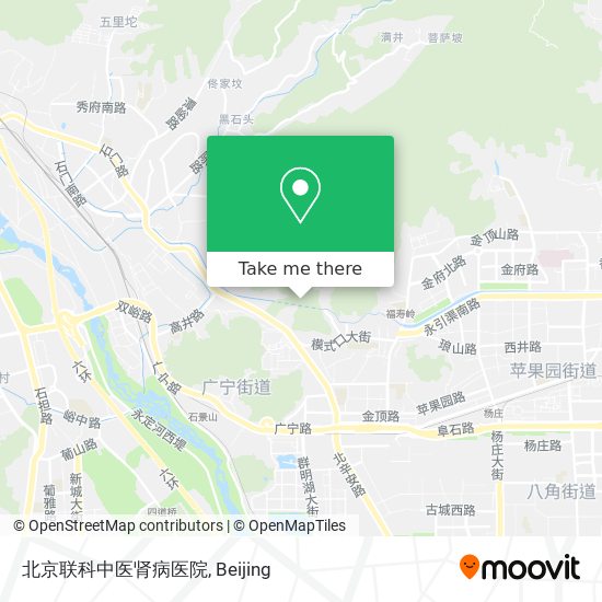 北京联科中医肾病医院 map