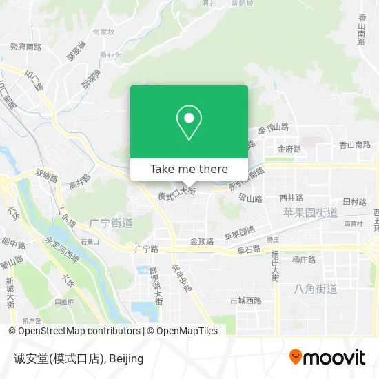 诚安堂(模式口店) map