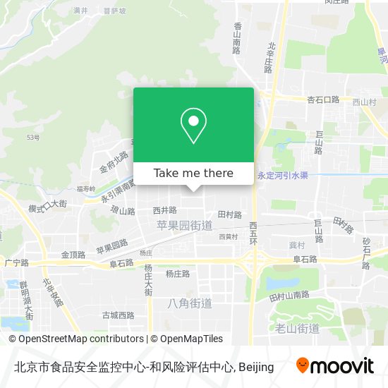 北京市食品安全监控中心-和风险评估中心 map