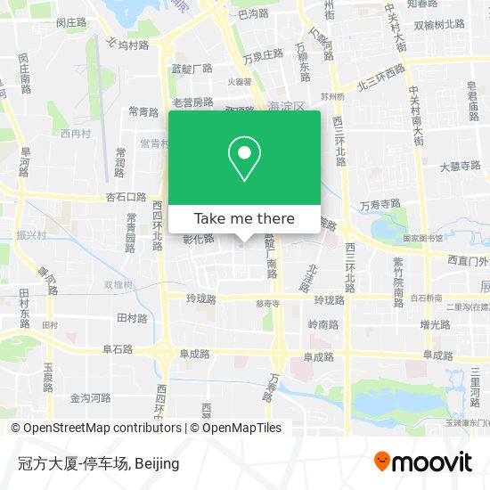 冠方大厦-停车场 map