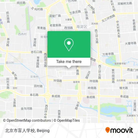 北京市盲人学校 map