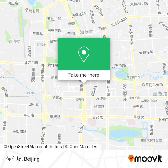 停车场 map
