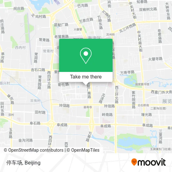 停车场 map