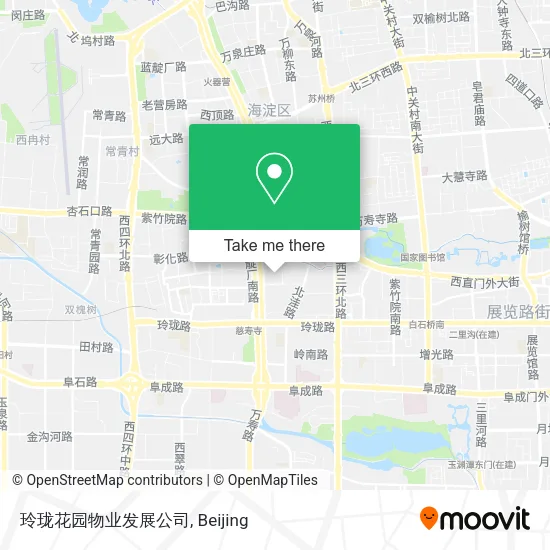 玲珑花园物业发展公司 map