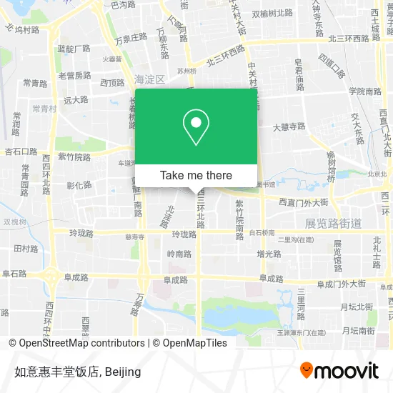 如意惠丰堂饭店 map