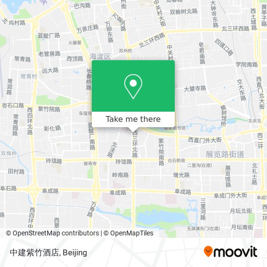 中建紫竹酒店 map