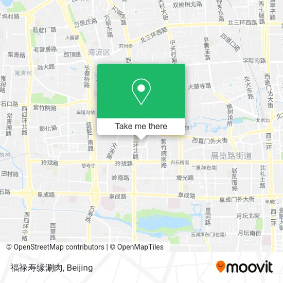 福禄寿缘涮肉 map