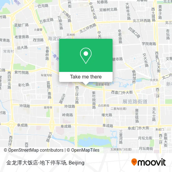 金龙潭大饭店-地下停车场 map