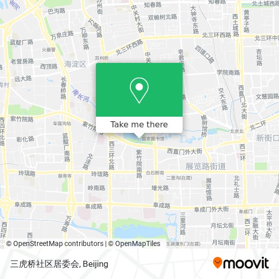 三虎桥社区居委会 map