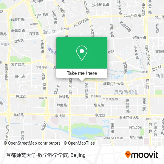 首都师范大学-数学科学学院 map