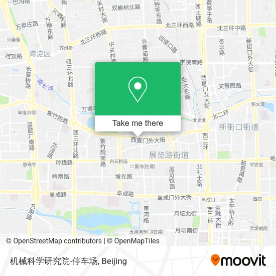 机械科学研究院-停车场 map