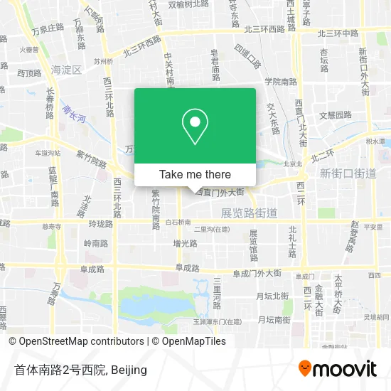 首体南路2号西院 map