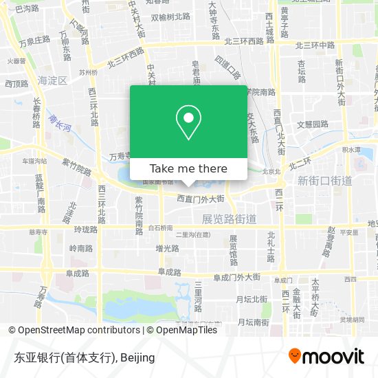 东亚银行(首体支行) map
