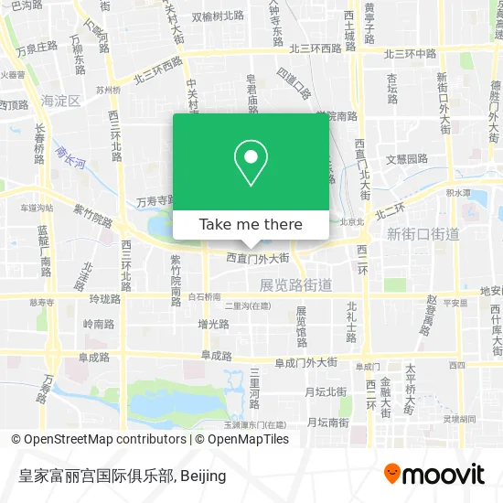 皇家富丽宫国际俱乐部 map