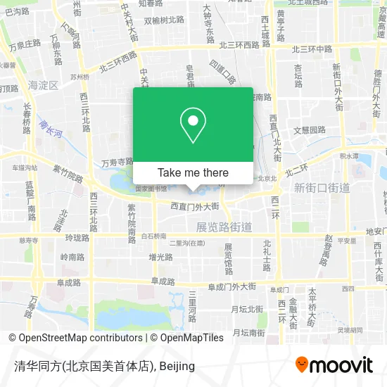 清华同方(北京国美首体店) map