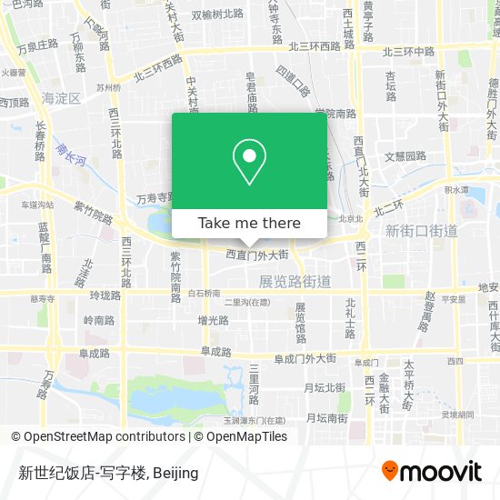 新世纪饭店-写字楼 map