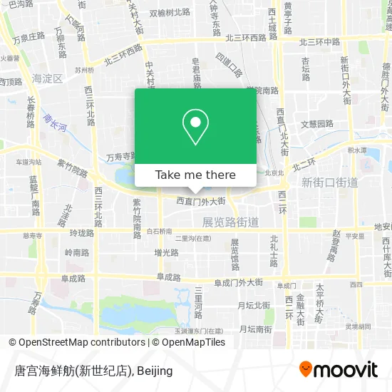 唐宫海鲜舫(新世纪店) map