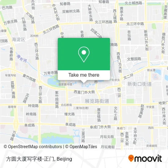 方圆大厦写字楼-正门 map