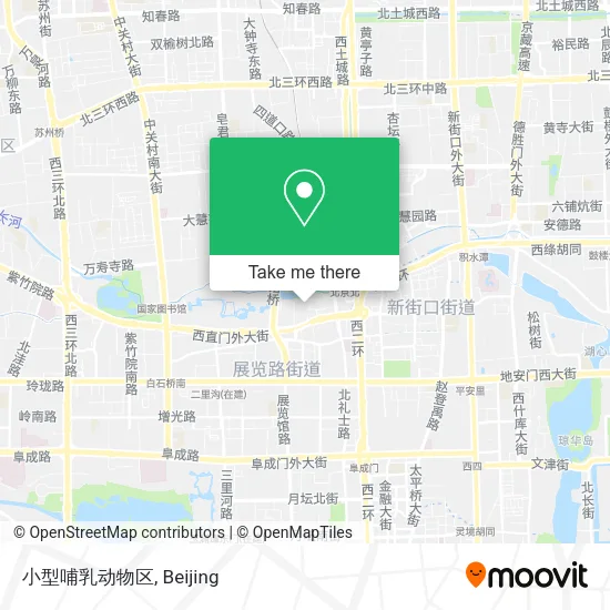 小型哺乳动物区 map