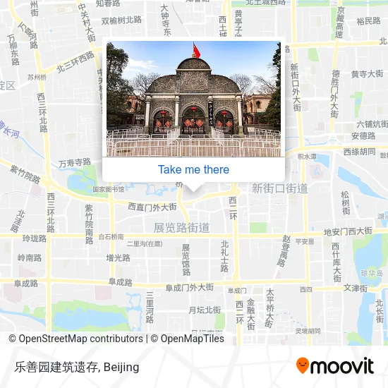 乐善园建筑遗存 map