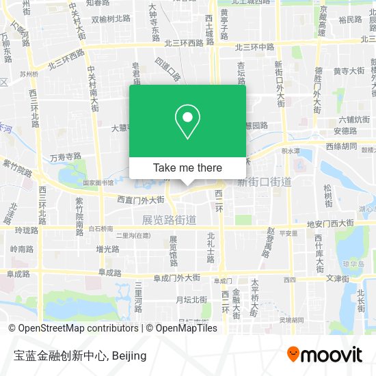 宝蓝金融创新中心 map