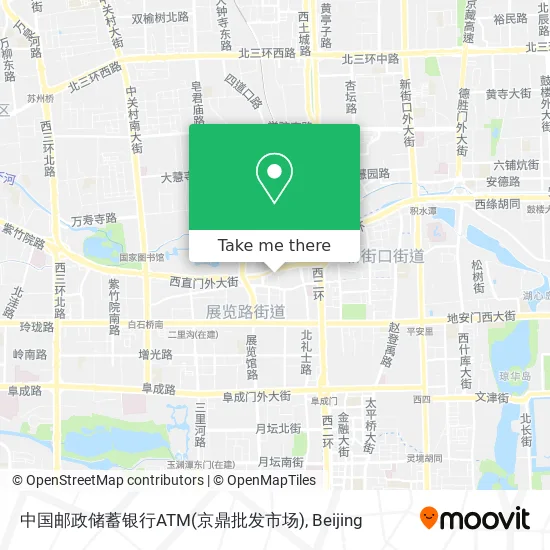 中国邮政储蓄银行ATM(京鼎批发市场) map