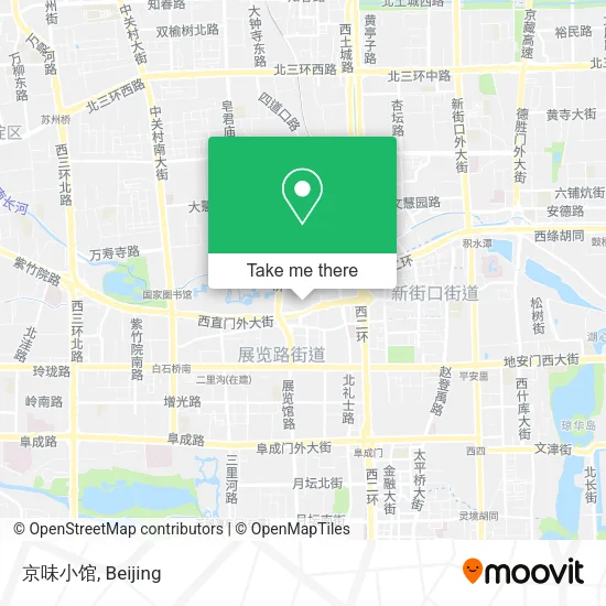 京味小馆 map