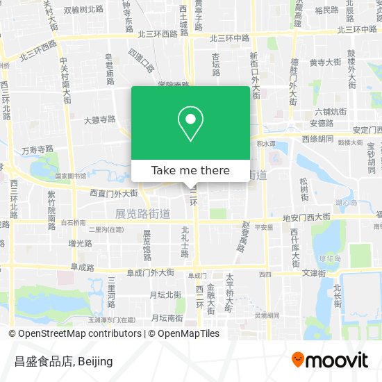 昌盛食品店 map