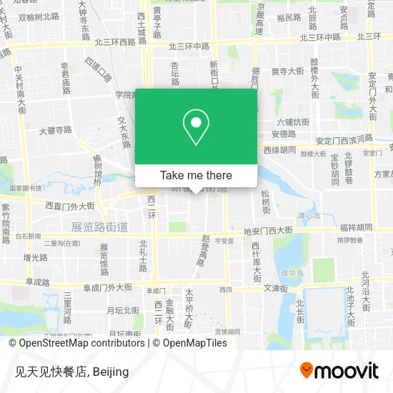 见天见快餐店 map