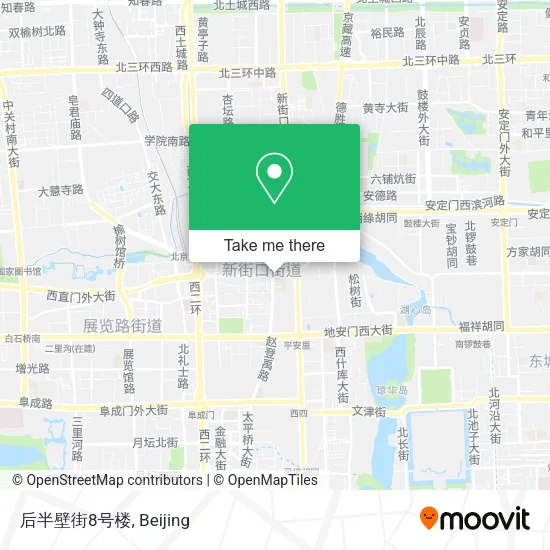 后半壁街8号楼 map