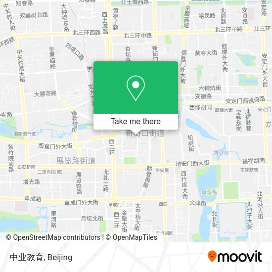 中业教育 map